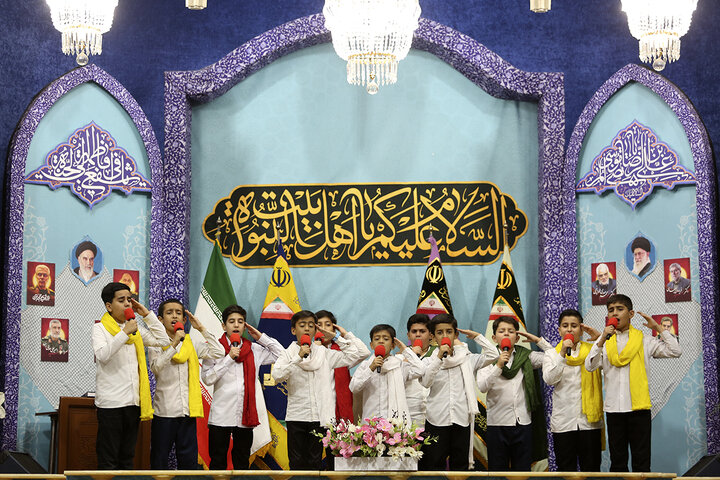 گزارش تصویری | محفل تلاوت فاطمی به یاد شهدای حملات رژیم صهیونی در حرم قم