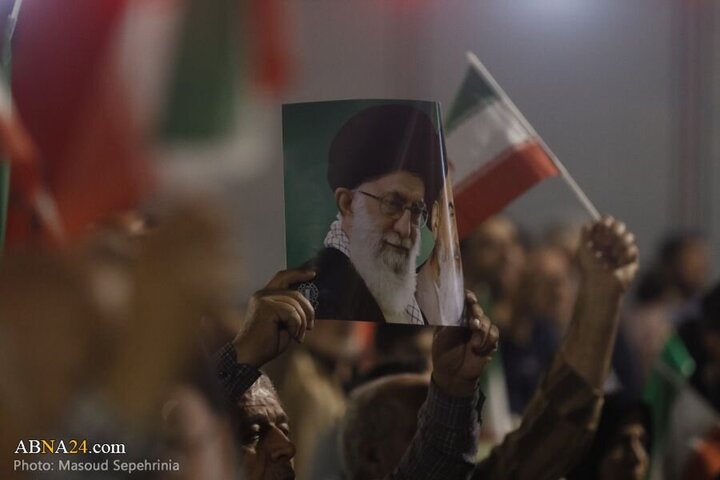 Photos: Tabriz people gather in support of Iranian Armed Forces