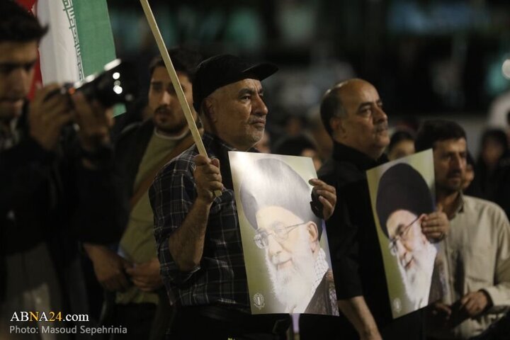 Photos: Tabriz people gather in support of Iranian Armed Forces