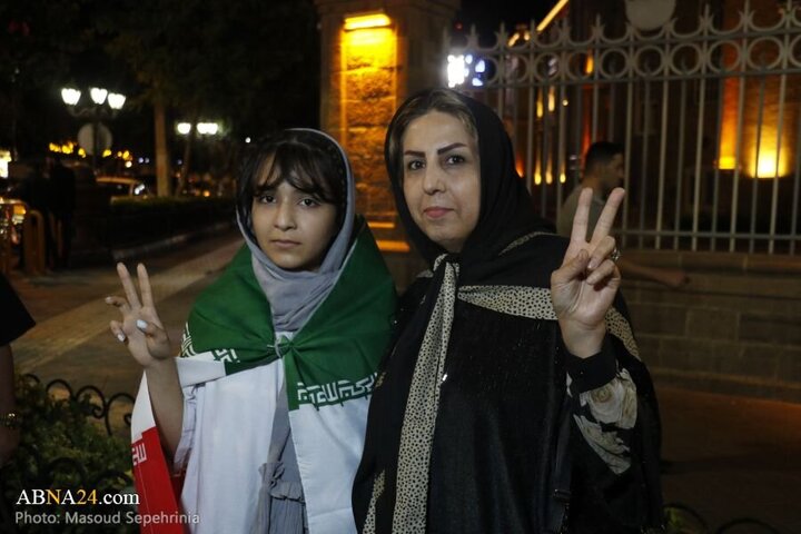 Photos: Tabriz people gather in support of Iranian Armed Forces