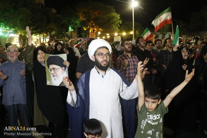 Photos: Tabriz people gather in support of Iranian Armed Forces