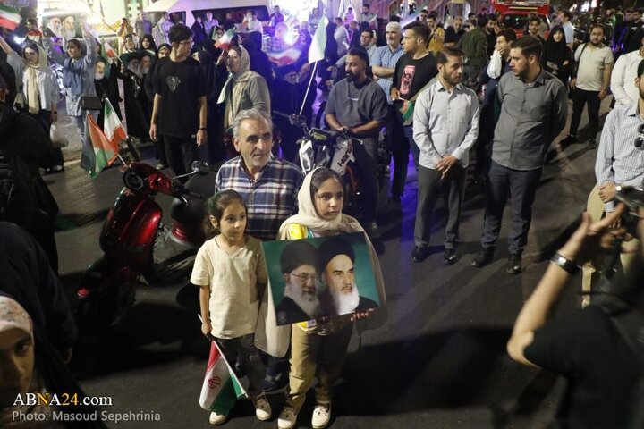 Photos: Tabriz people gather in support of Iranian Armed Forces