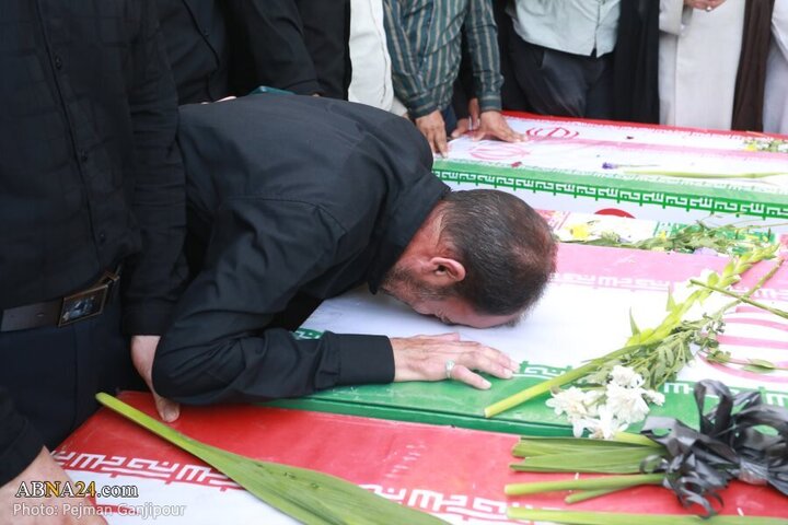 Photos: Funeral of 13 Iranian martyrs over Zionist regime attacks held in Isfahan