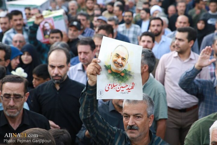 Photos: Funeral of 13 Iranian martyrs over Zionist regime attacks held in Isfahan