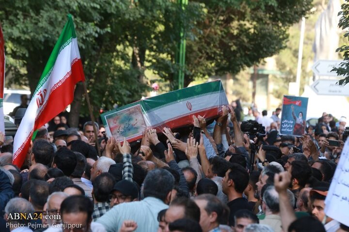 Photos: Funeral of 13 Iranian martyrs over Zionist regime attacks held in Isfahan