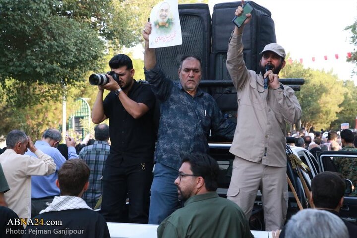 Photos: Funeral of 13 Iranian martyrs over Zionist regime attacks held in Isfahan