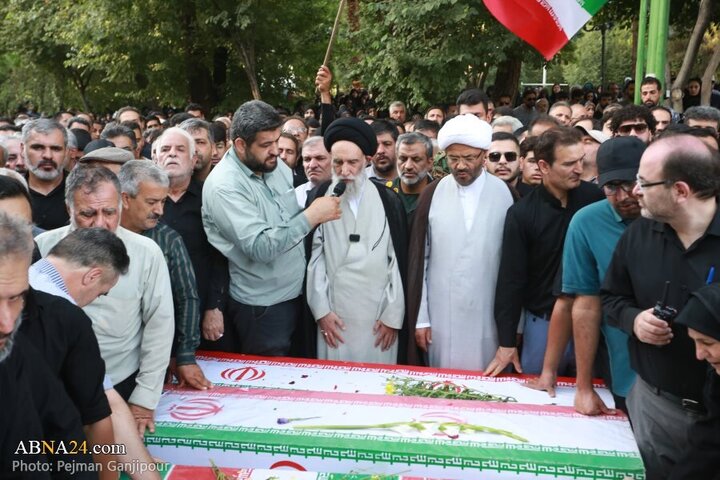 Photos: Funeral of 13 Iranian martyrs over Zionist regime attacks held in Isfahan