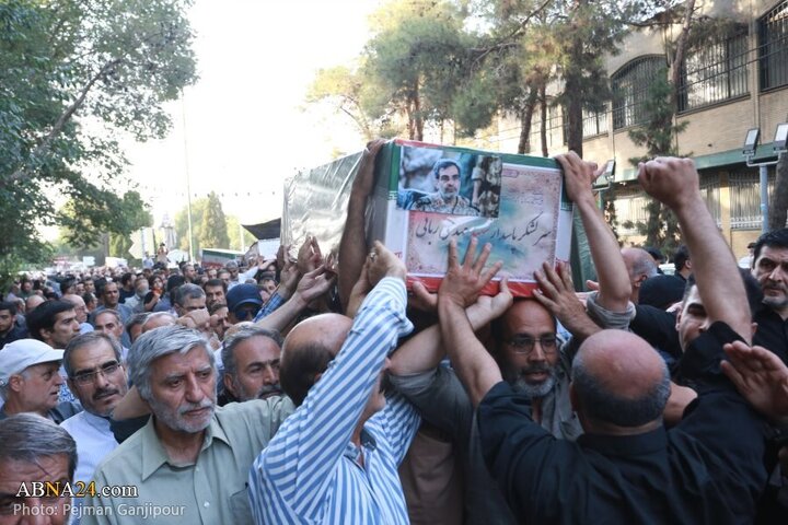 Photos: Funeral of 13 Iranian martyrs over Zionist regime attacks held in Isfahan