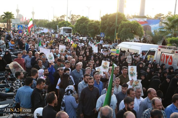 Photos: Funeral of 13 Iranian martyrs over Zionist regime attacks held in Isfahan
