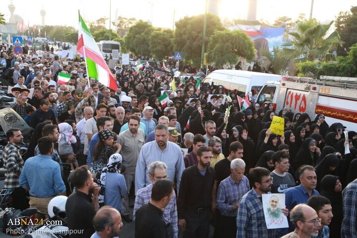Photos: Funeral of 13 Iranian martyrs over Zionist regime attacks held in Isfahan