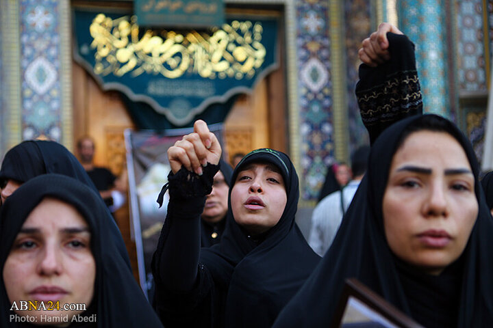Photos: Funeral ceremony for 8 martyrs of Zionist aggression held in Qom