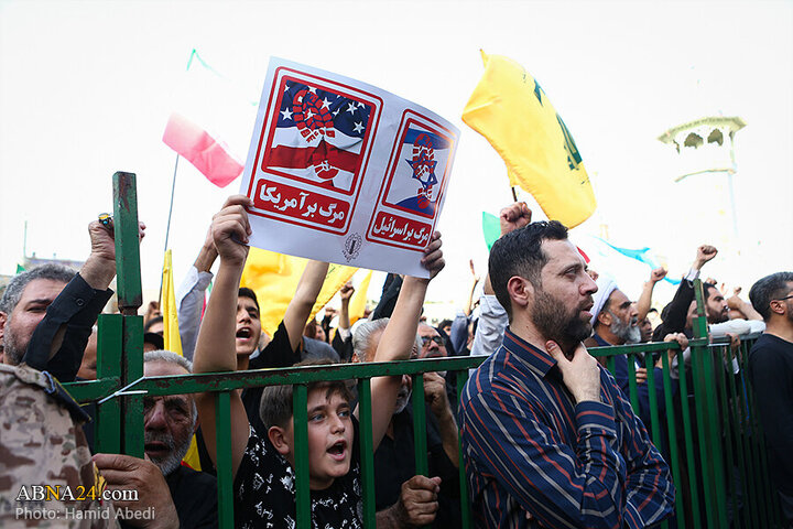 Photos: Funeral ceremony for 8 martyrs of Zionist aggression held in Qom