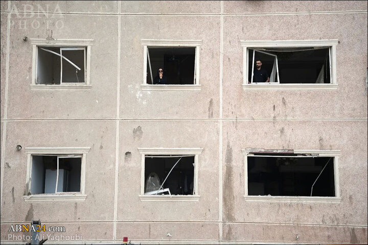 Photos: Israel's criminal attack on Astaneh-ye Ashrafiyeh