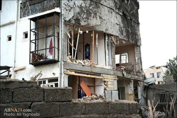 Photos: Israel's criminal attack on Astaneh-ye Ashrafiyeh