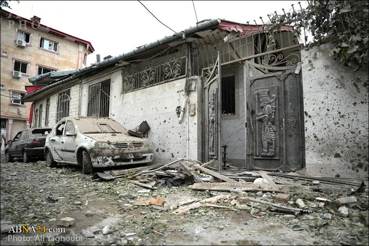 Photos: Israel's criminal attack on Astaneh-ye Ashrafiyeh