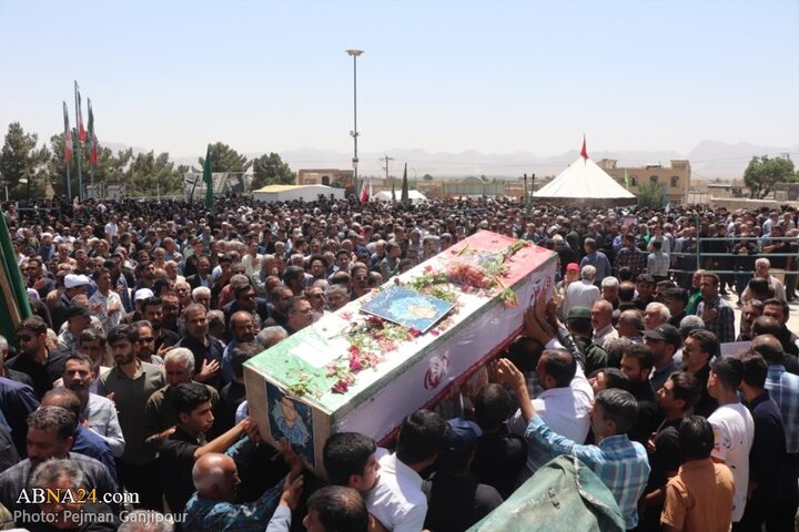 Photos: Funeral of 6 martyrs defending homeland held in Shahreza, Isfahan