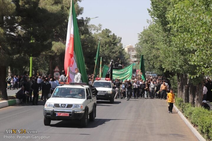 Photos: Funeral of 6 martyrs defending homeland held in Shahreza, Isfahan