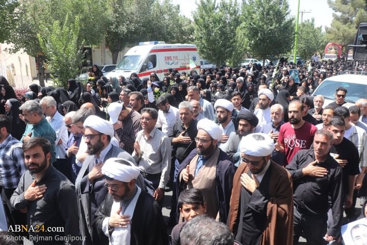 Photos: Funeral of 6 martyrs defending homeland held in Shahreza, Isfahan