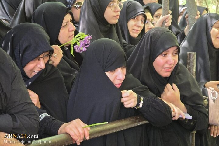 Photos: Funeral of 3 martyrs of brutal attack by Zionist regime in Najafabad, Isfahan