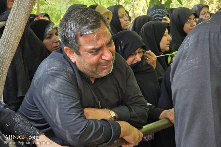Photos: Funeral of 3 martyrs of brutal attack by Zionist regime in Najafabad, Isfahan