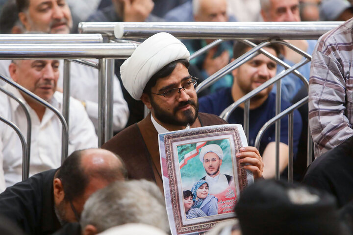 گزارش تصویری | تشییع و تدفین شهدای حمله تروریستی رژیم صهیونسیتی در حرم رضوی