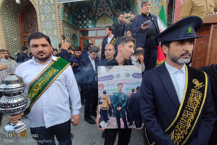 Photos: Funeral ceremony for 8 martyrs of Zionist aggression held in Qom - 2