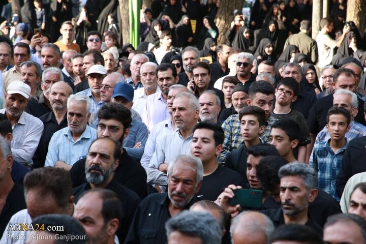 تقرير مصور/ أهالي مدينة اصفهان يشيعون جثامين 13 شهيدا استشهدوا بالعدوان الصهيوني الغاشم