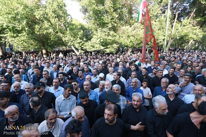 تقرير مصور/ أهالي مدينة اصفهان يشيعون جثامين 13 شهيدا استشهدوا بالعدوان الصهيوني الغاشم