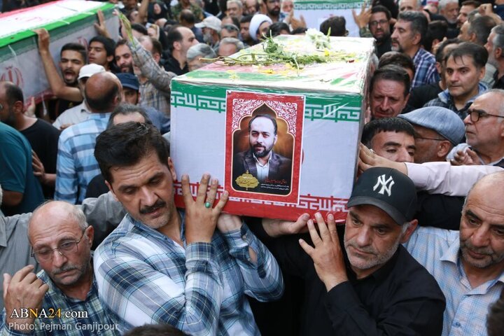 تقرير مصور/ أهالي مدينة اصفهان يشيعون جثامين 13 شهيدا استشهدوا بالعدوان الصهيوني الغاشم