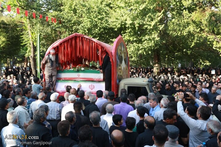 تقرير مصور/ أهالي مدينة اصفهان يشيعون جثامين 13 شهيدا استشهدوا بالعدوان الصهيوني الغاشم