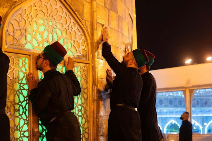 Photos: Dust-cleaning golden dome of Imam Hussain Shrine on eve of Muharram
