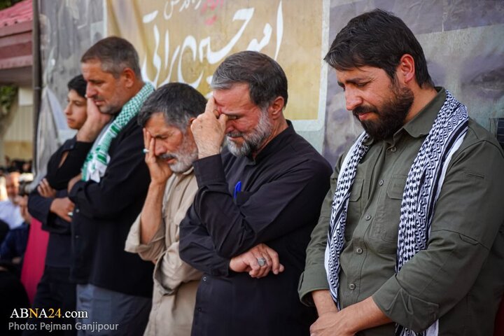 گزارش تصویری | مراسم تشییع پیکر دو شهید تجاوز رژیم صهیونیستی در درچه اصفهان
