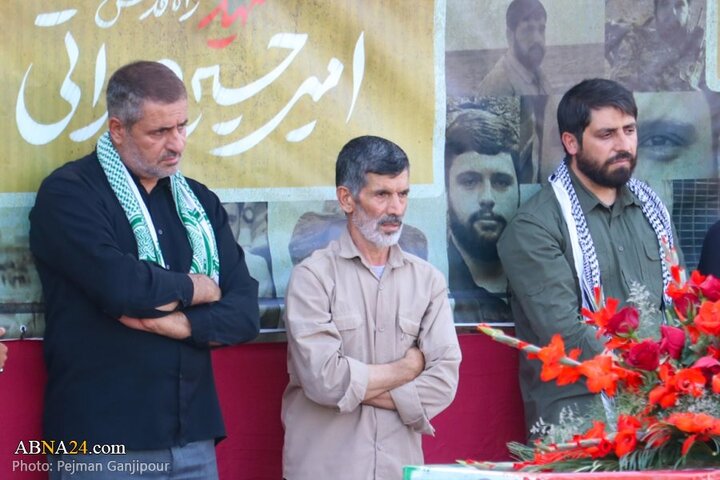 گزارش تصویری | مراسم تشییع پیکر دو شهید تجاوز رژیم صهیونیستی در درچه اصفهان