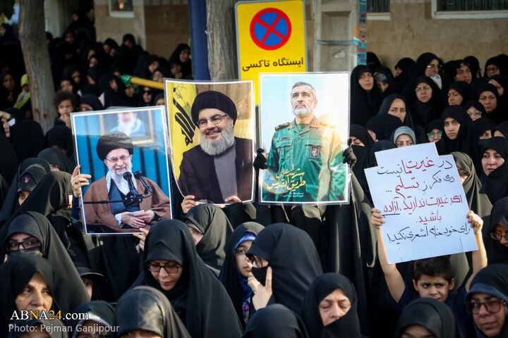 گزارش تصویری | مراسم تشییع پیکر دو شهید تجاوز رژیم صهیونیستی در درچه اصفهان