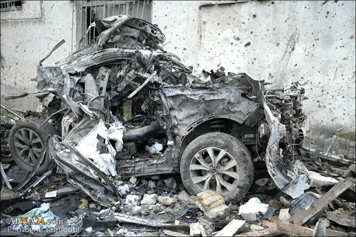 Informe fotográfico | Ataque criminal de Israel contra la ciudad de Astaneh-ye Ashrafiyeh