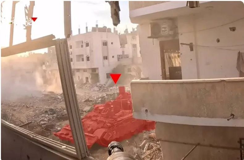 Al-qassam send to hell 3 Israeli criminal soldiers in Jabalia