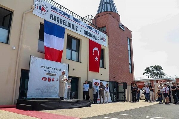New Hagia Sophia Mosque opens in Paris with Turkish support