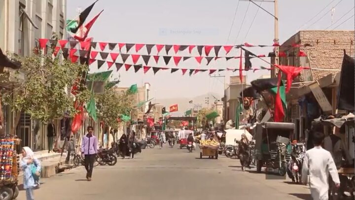 ویدیو | آمادگی شیعیان مزار شریف برای عزاداری محرم