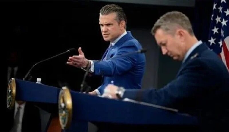 امریکی وزیر دفاع اور جنرل کو سخت سوالات کا سامنا، صحافیوں سے تلخ کلامی