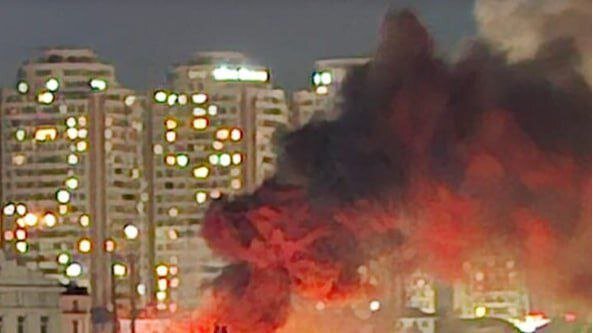 خبر فوری | ویدیوهایی از انفجار بزرگ در باکو / پایتخت جمهوری آذربایجان