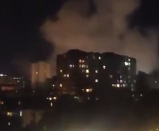 انفجار در باکو مهار شد