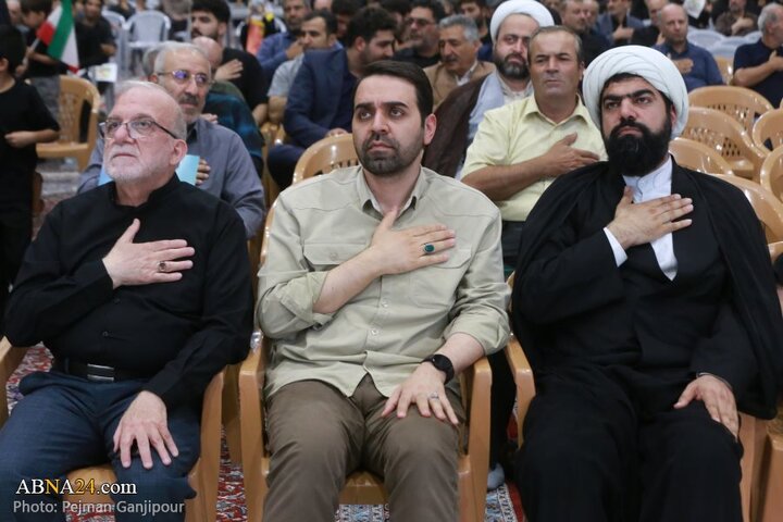 مراسم بزرگداشت شهدای حملات رژیم صهیونیستی در شهر اصفهان