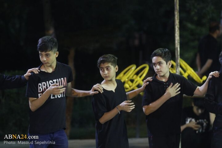 شب اول محرم در بوستان قرآن تبریز