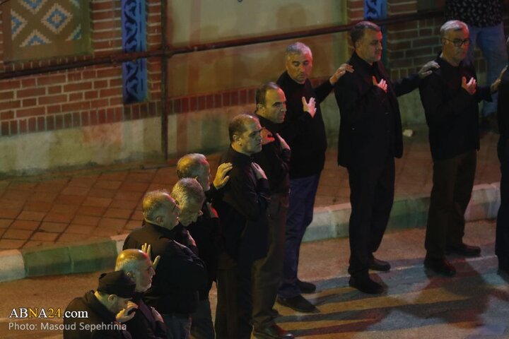 شب اول محرم در بوستان قرآن تبریز