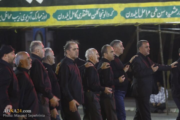 شب اول محرم در بوستان قرآن تبریز