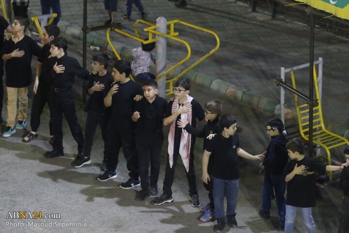 شب اول محرم در بوستان قرآن تبریز