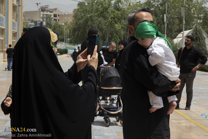 مراسم شیرخوارگان حسینی در مصلی امام خمینی(ره) شهر تهران