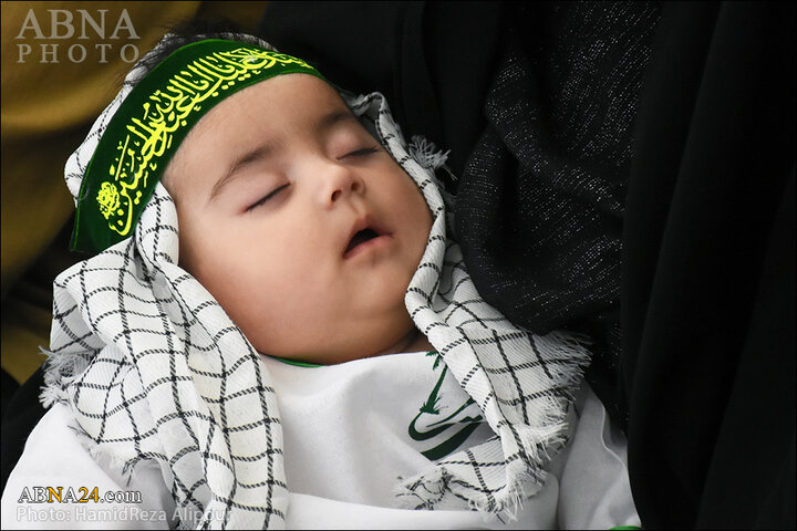 گزارش تصویری | اجتماع شیرخوارگان حسینی در مصلی رشت