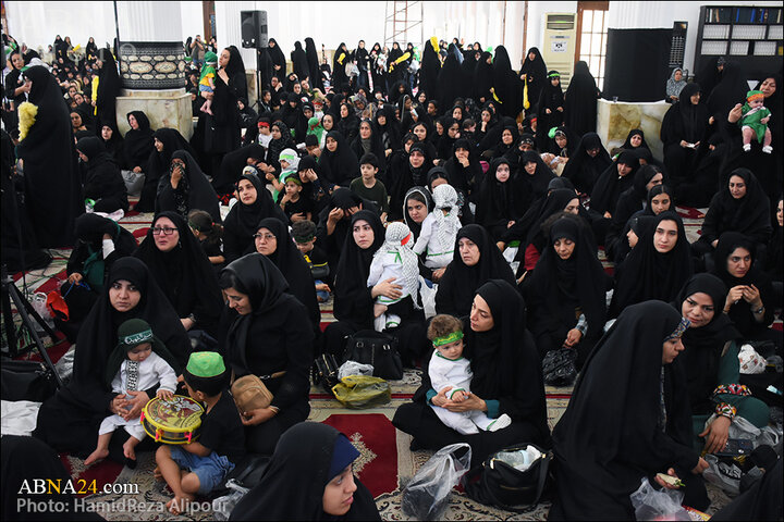 گزار تصویری | اجتماع شیرخوارگان حسینی در مصلی رشت