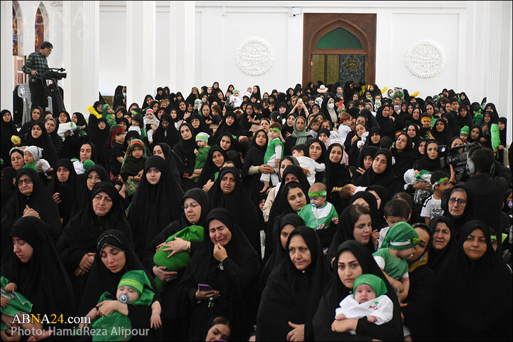 گزار تصویری | اجتماع شیرخوارگان حسینی در مصلی رشت